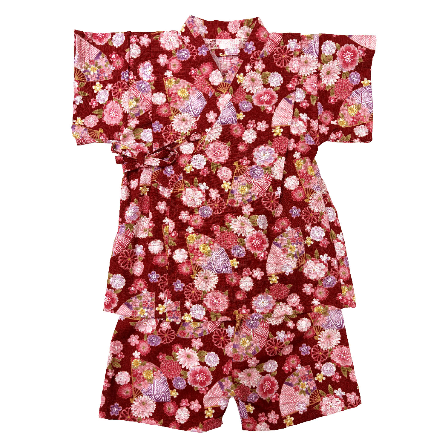 子供用甚平 扇子柄 - 画像2