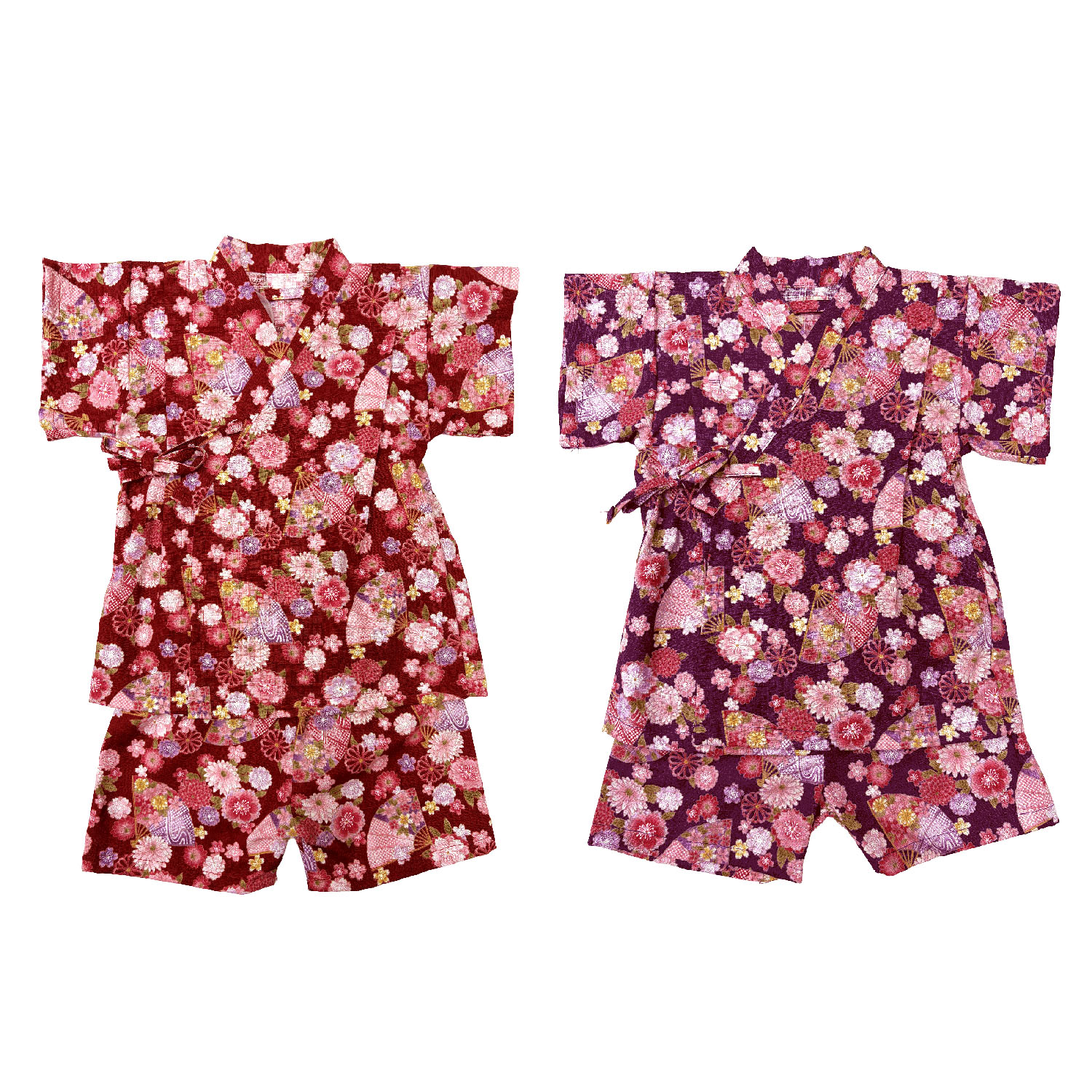 子供用甚平 扇子柄