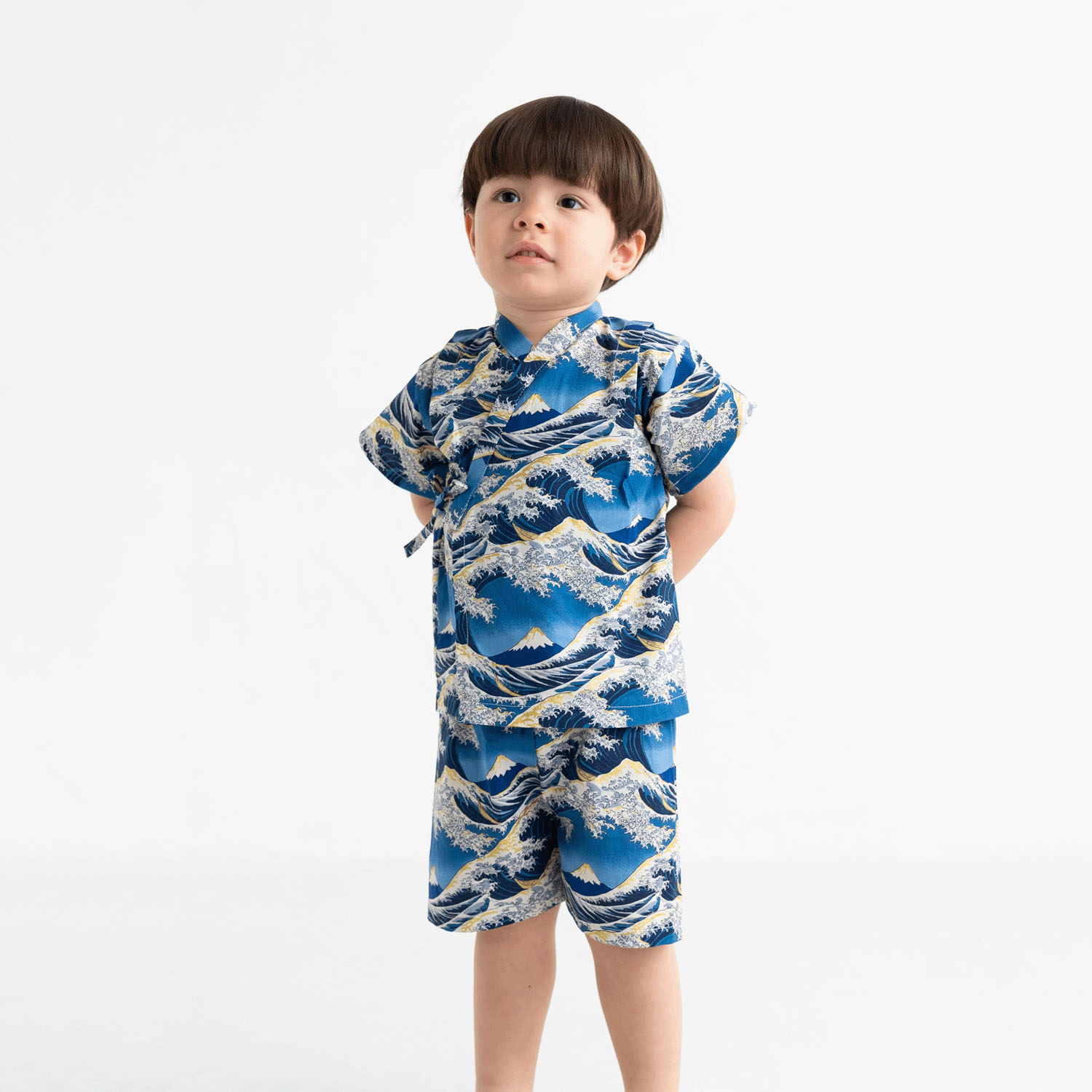 子供用甚平 富士山柄 - 画像11