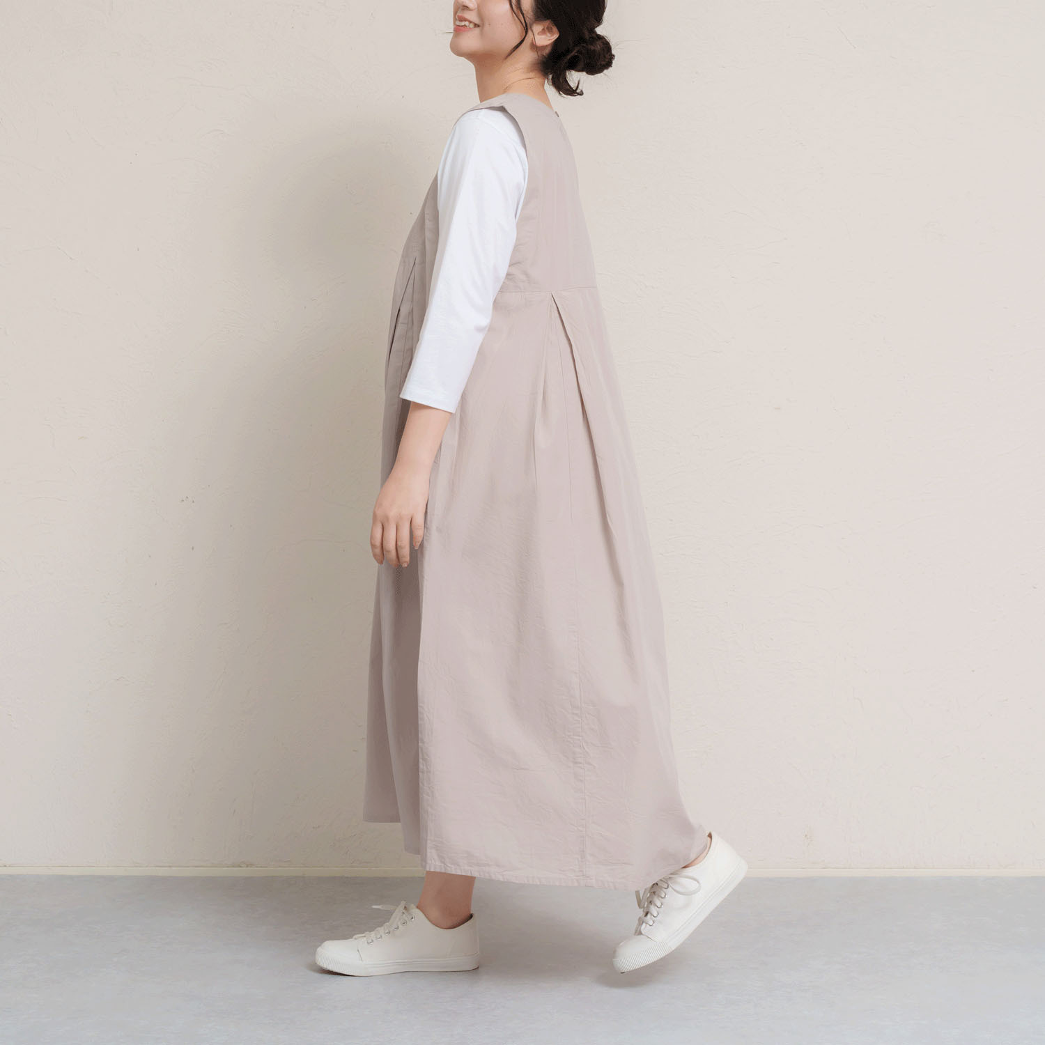 ボックスタックジャンスカワンピース - 画像8