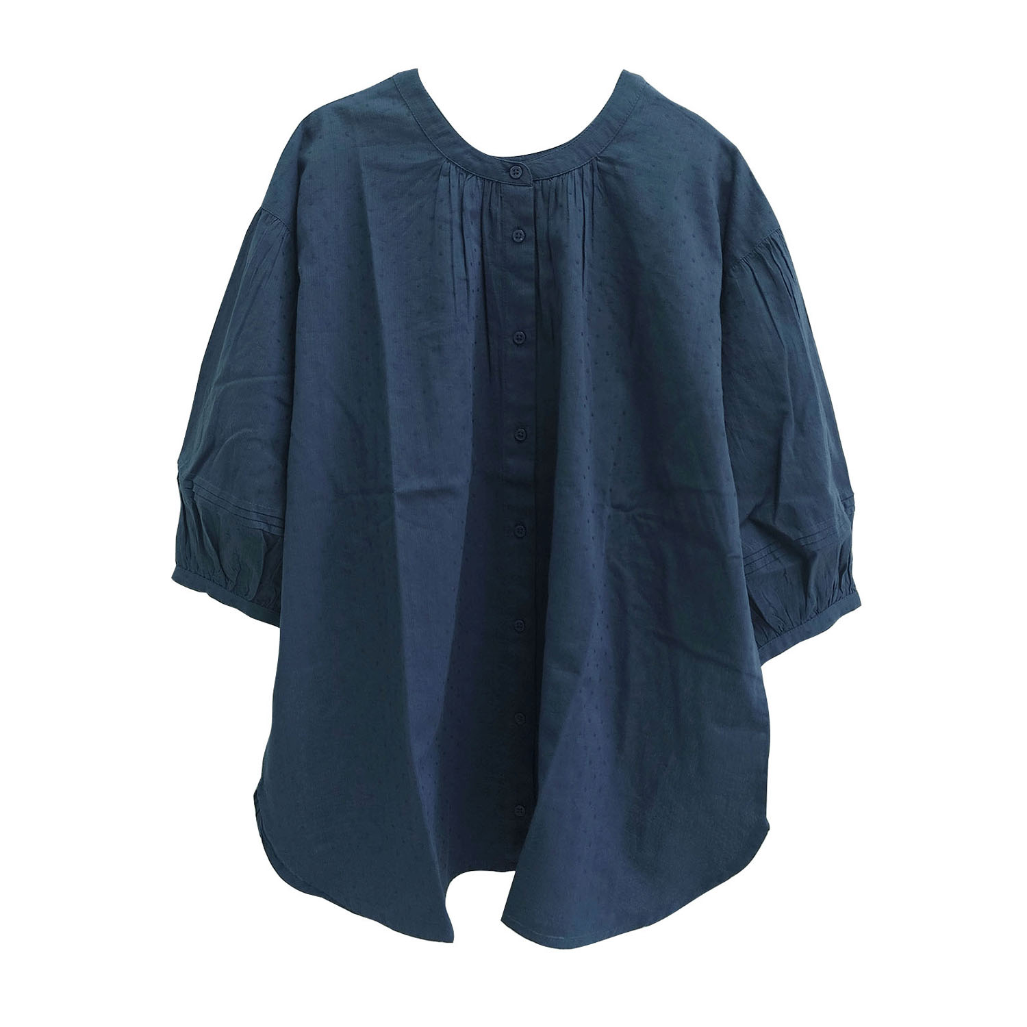 ストライプ＆ドビー前後2WAYブラウス - 画像25