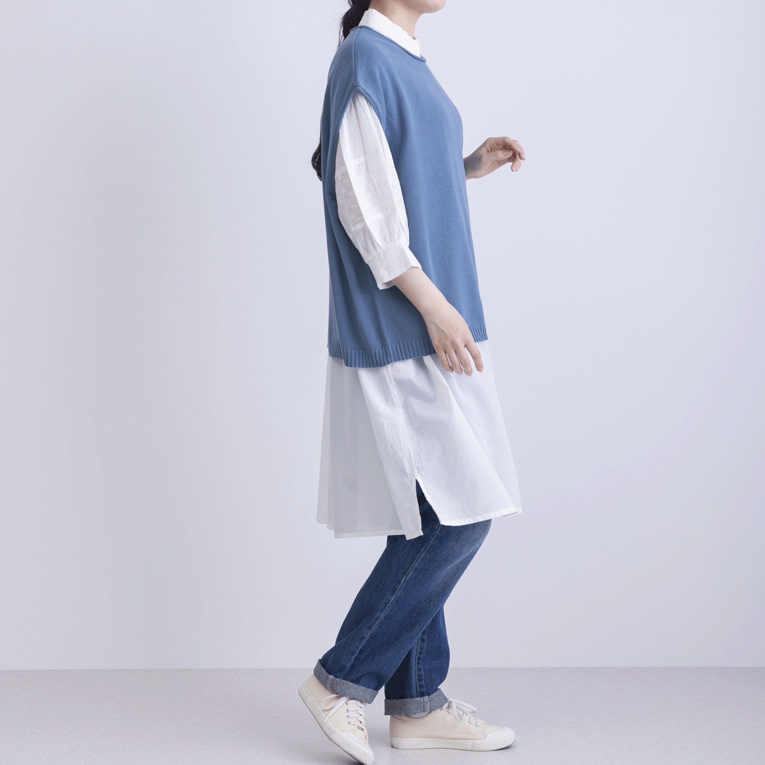 綿ニットベスト - 画像26