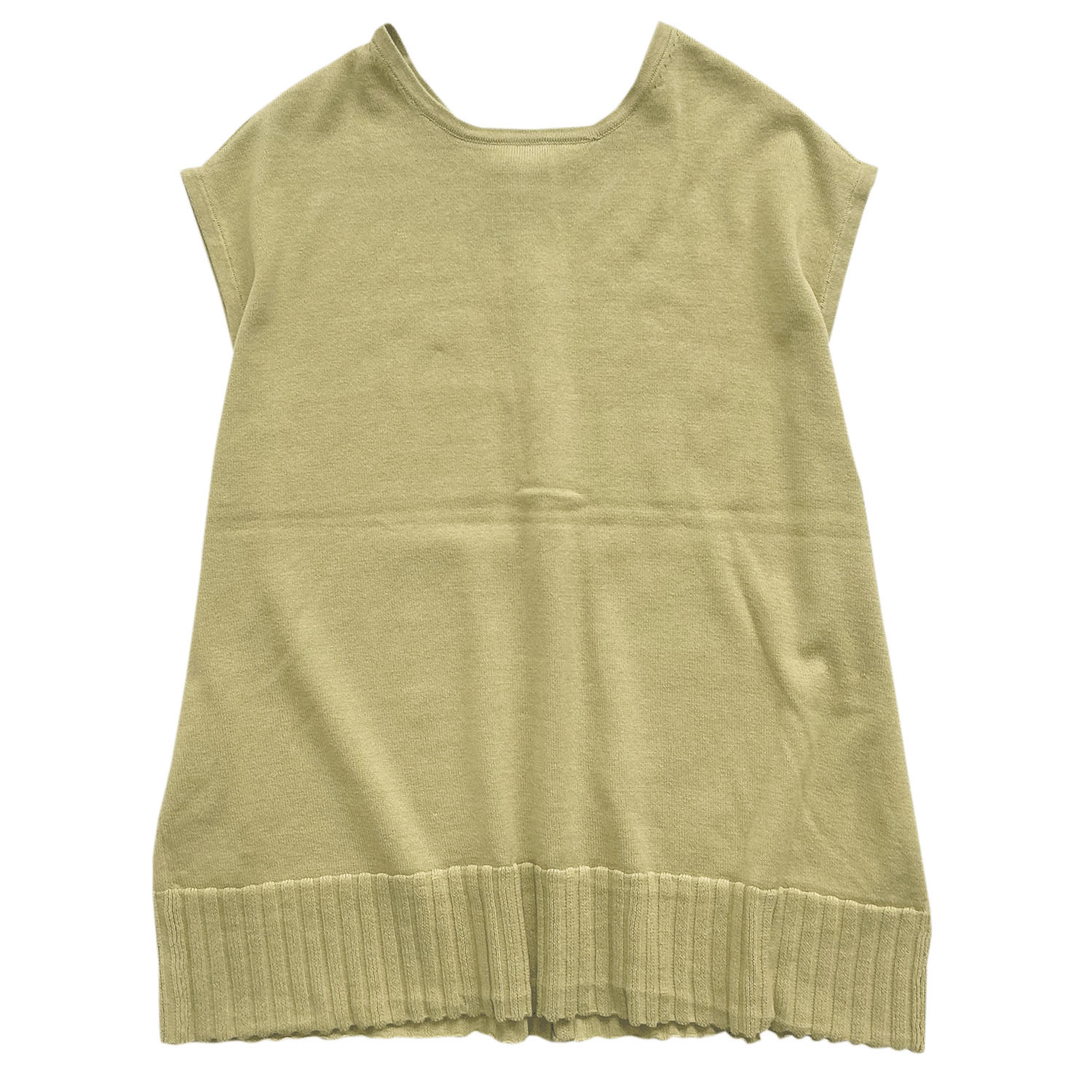 綿ニット前後2WAYベスト - 画像27