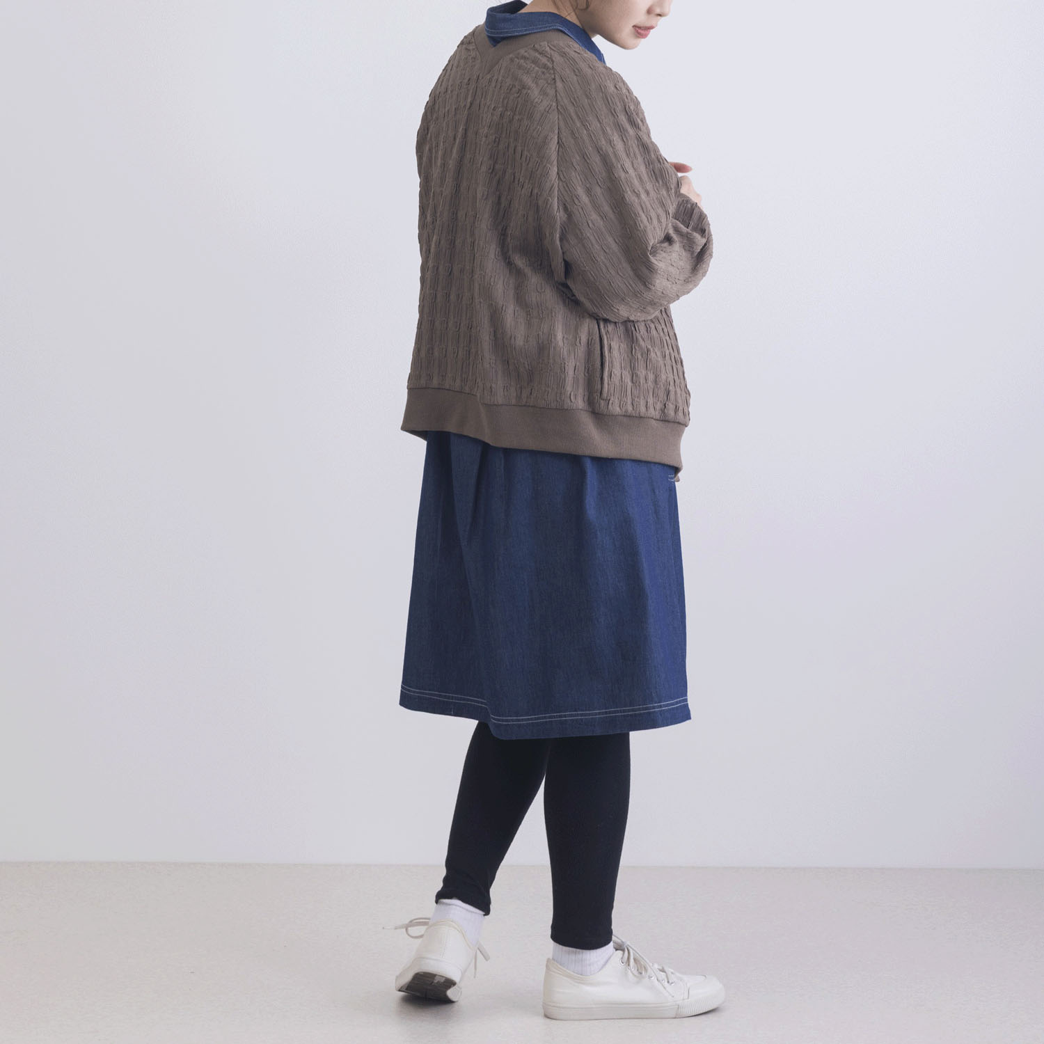 フクレ織りジャガード羽織り - 画像13