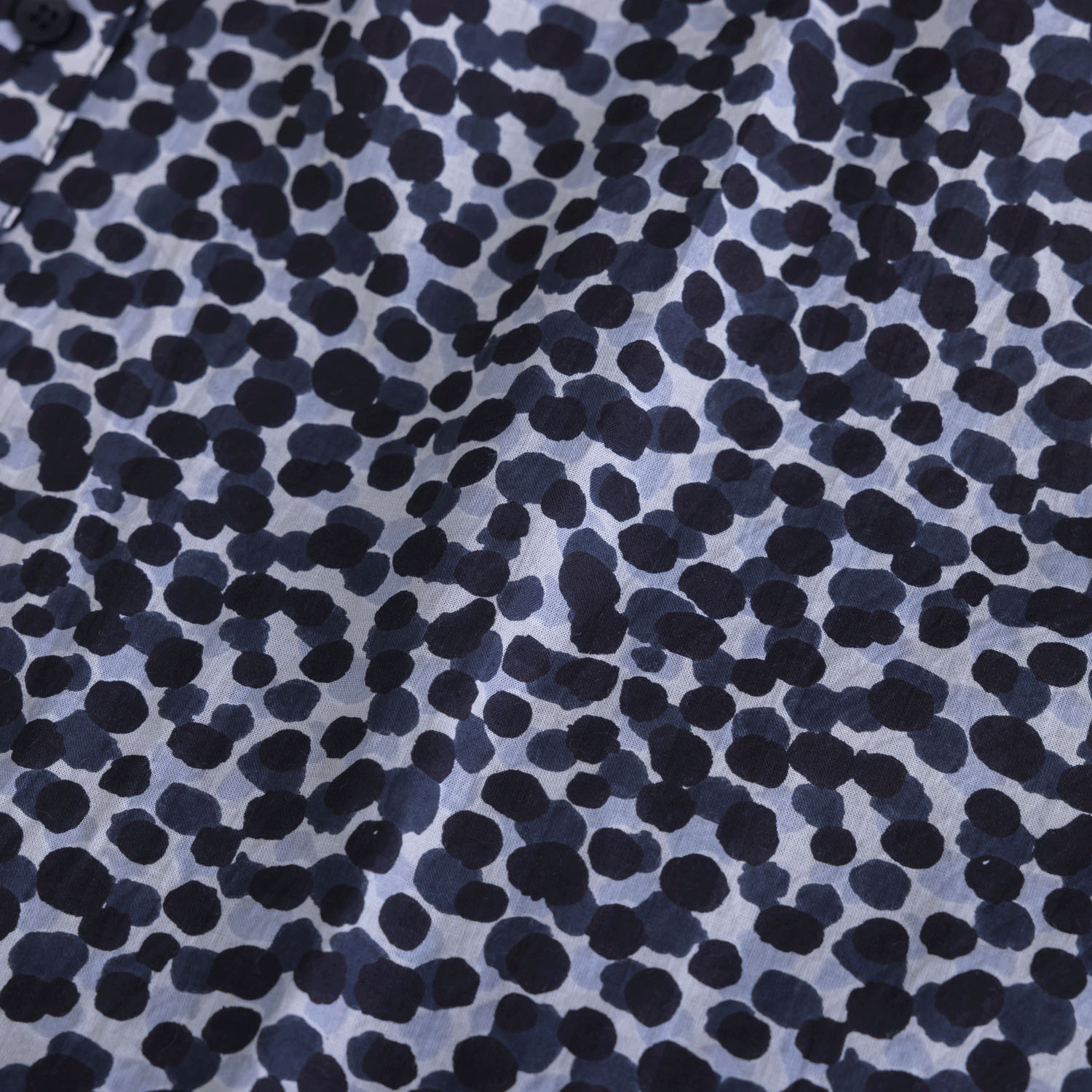 ランダムドットプリント前開きブラウス - 画像5