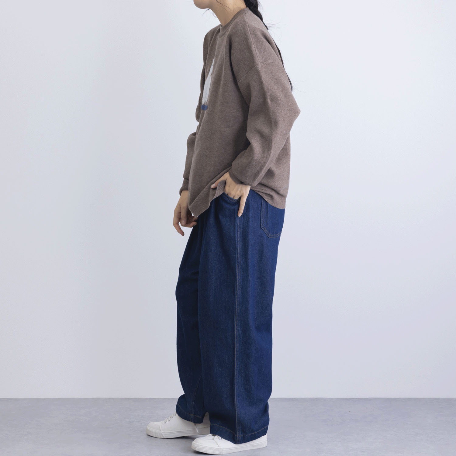 インターシャニットプルオーバー - 画像2