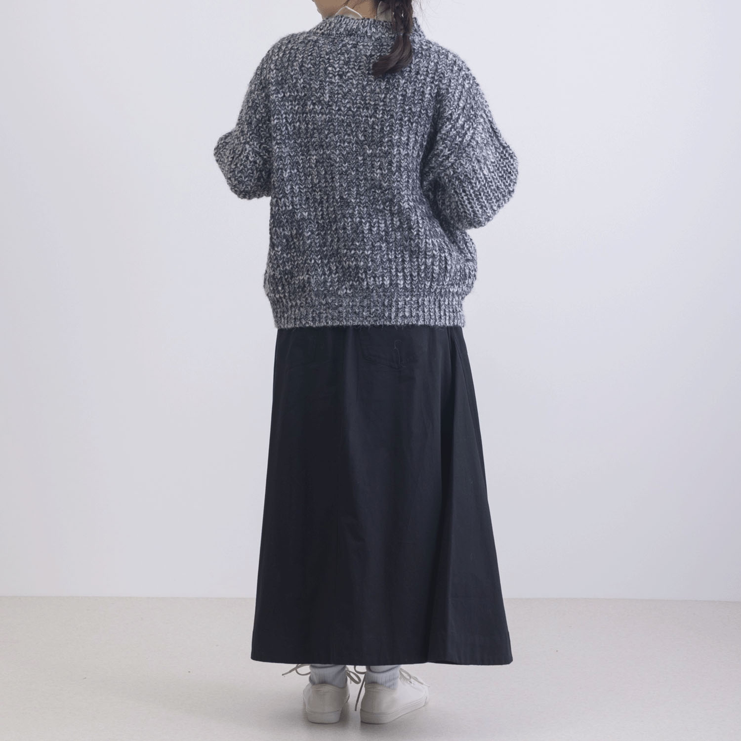 カラフルメランジニットプルオーバー - 画像4