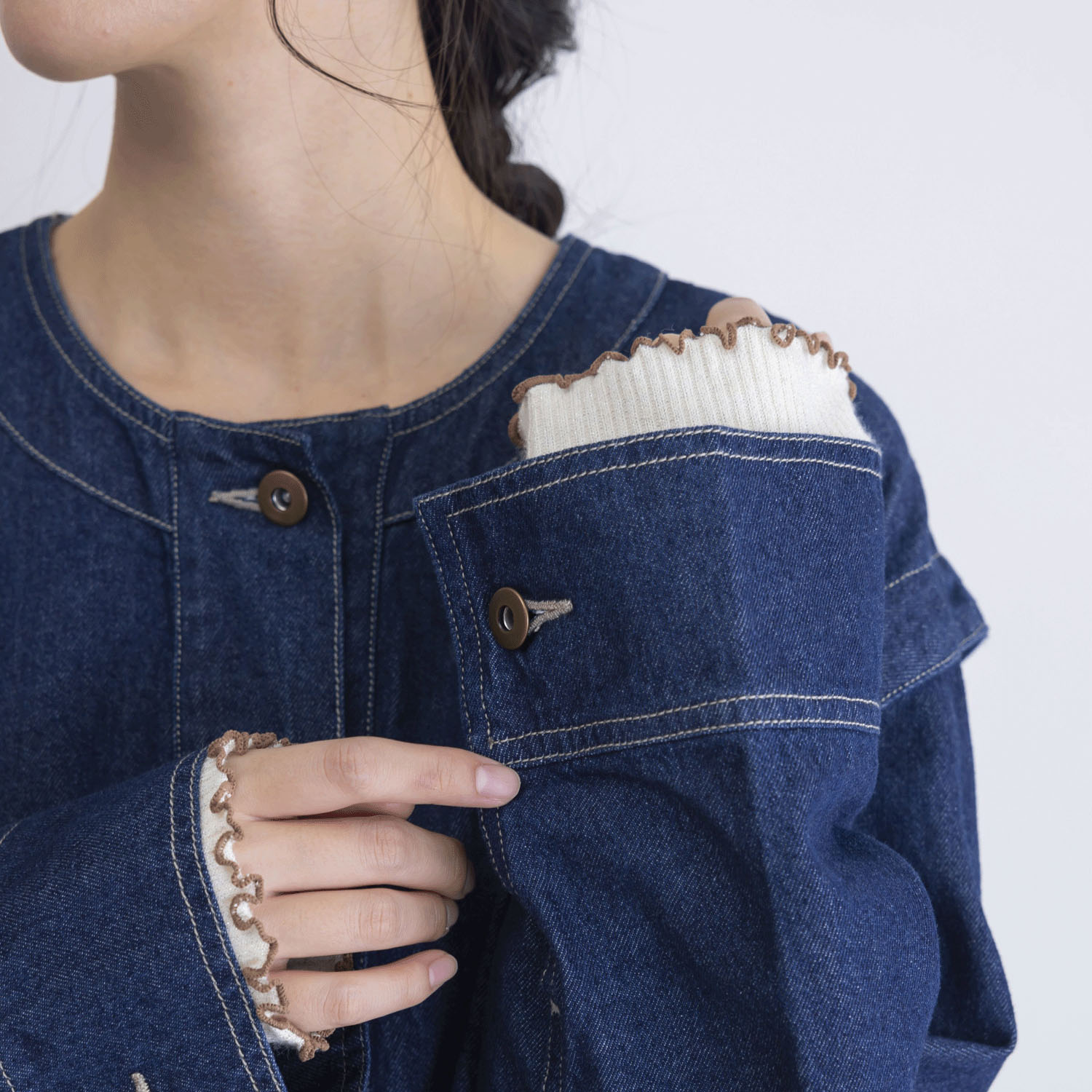 2WAYデニムジャケット - 画像12