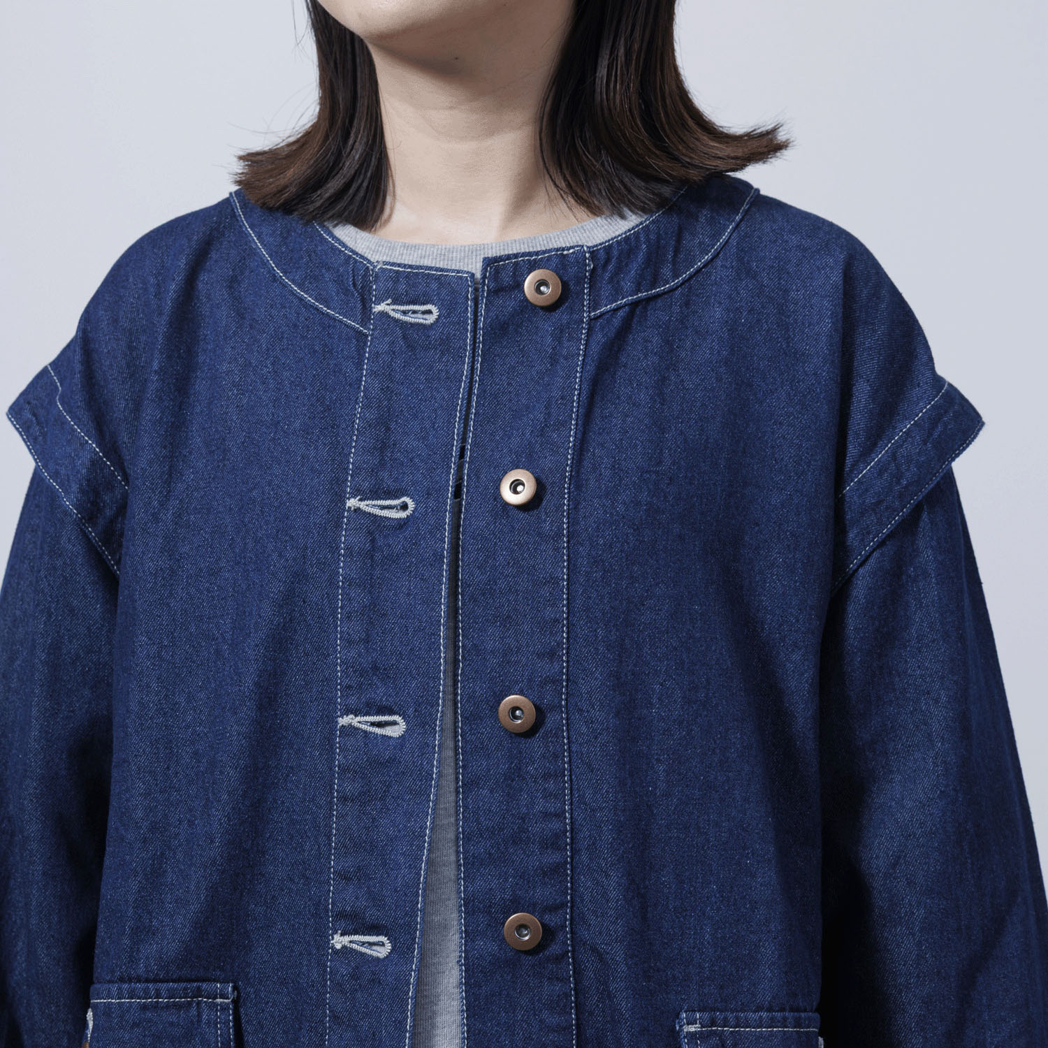 2WAYデニムジャケット - 画像10