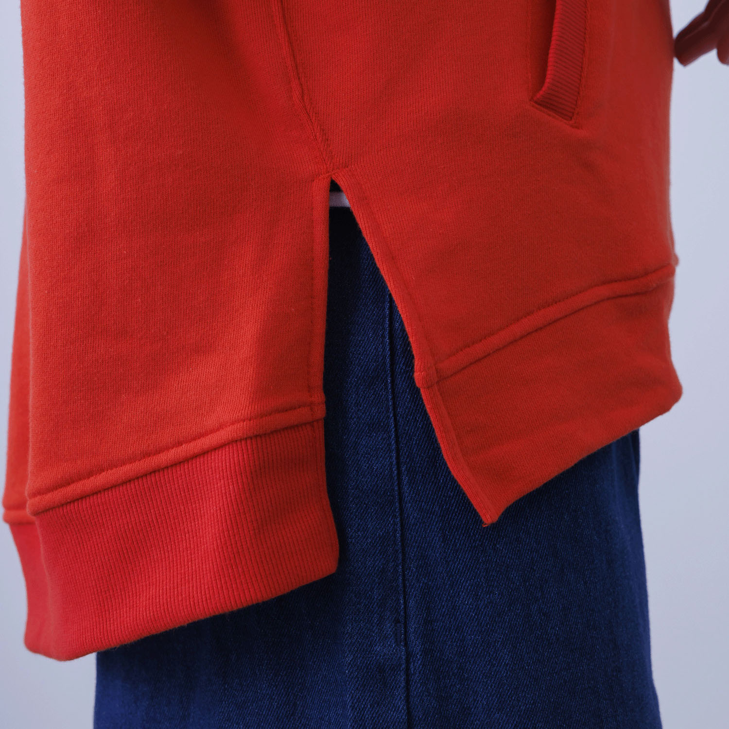 CVC裏毛ニットベスト - 画像16