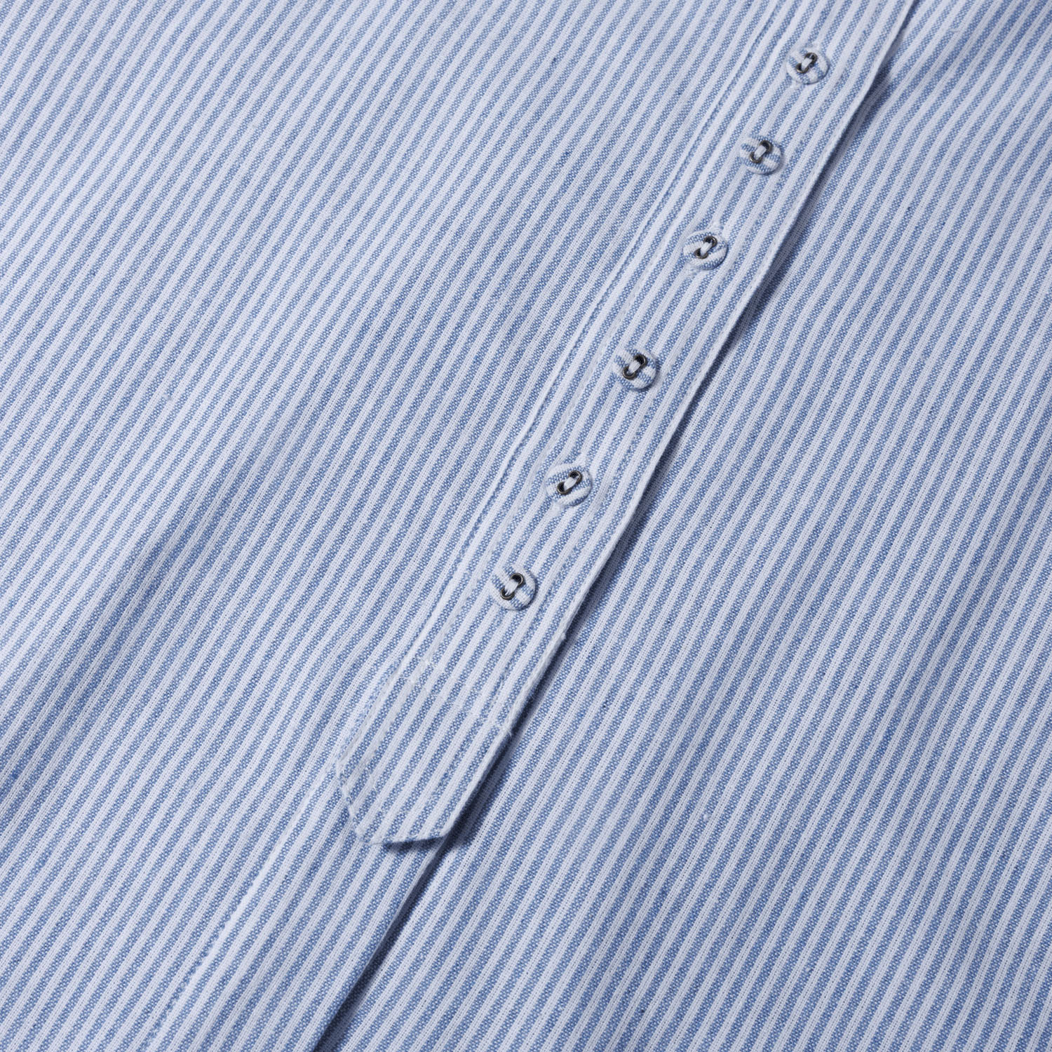 ストライプ柄前開きブラウス - 画像19