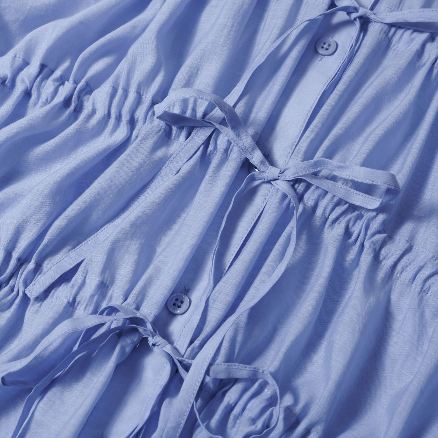 ドロストリボンシャツブラウス - 画像18