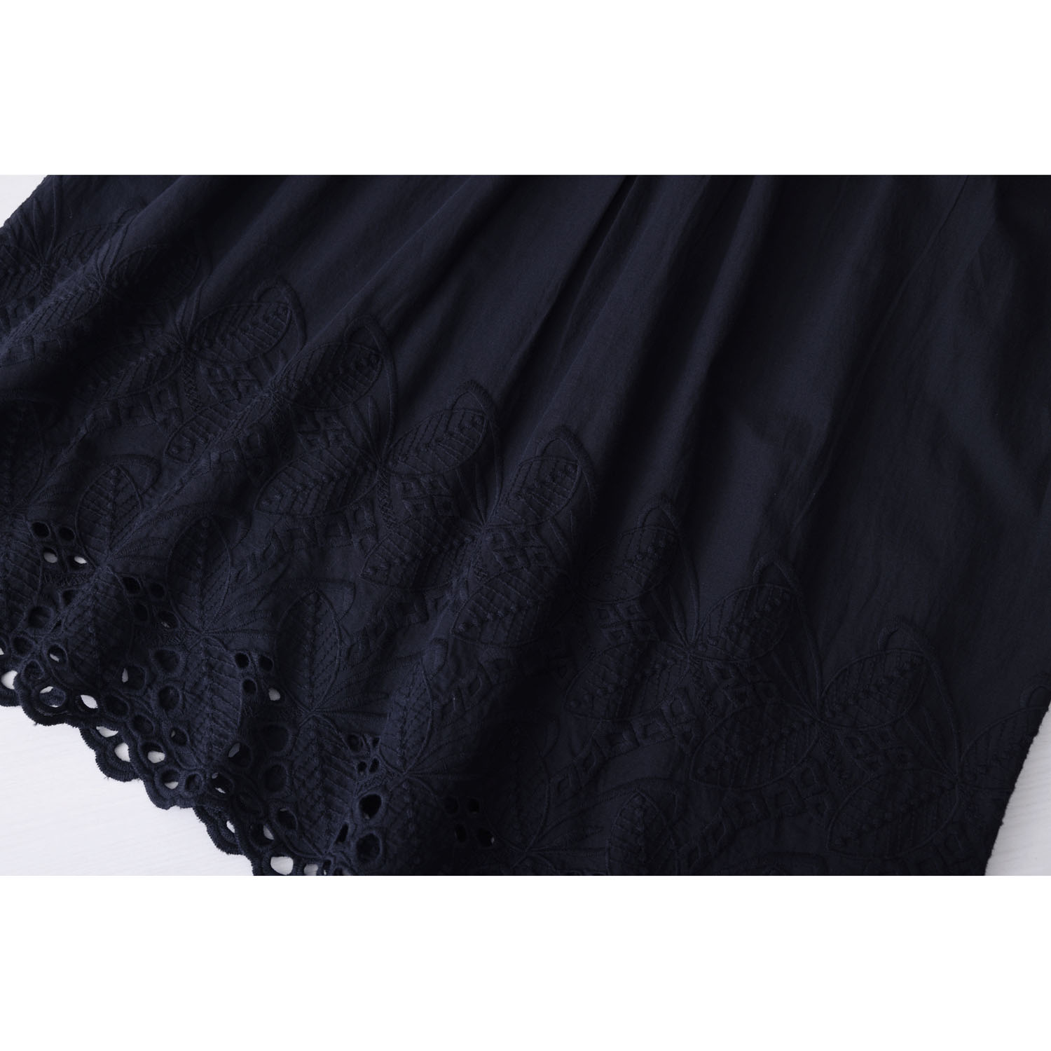 裾シフリーシャツカラーチュニックブラウス - 画像6