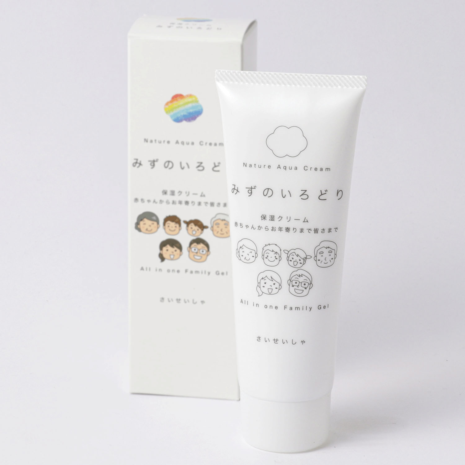 ナチュールアクアクリーム 水の彩 120g - 画像1