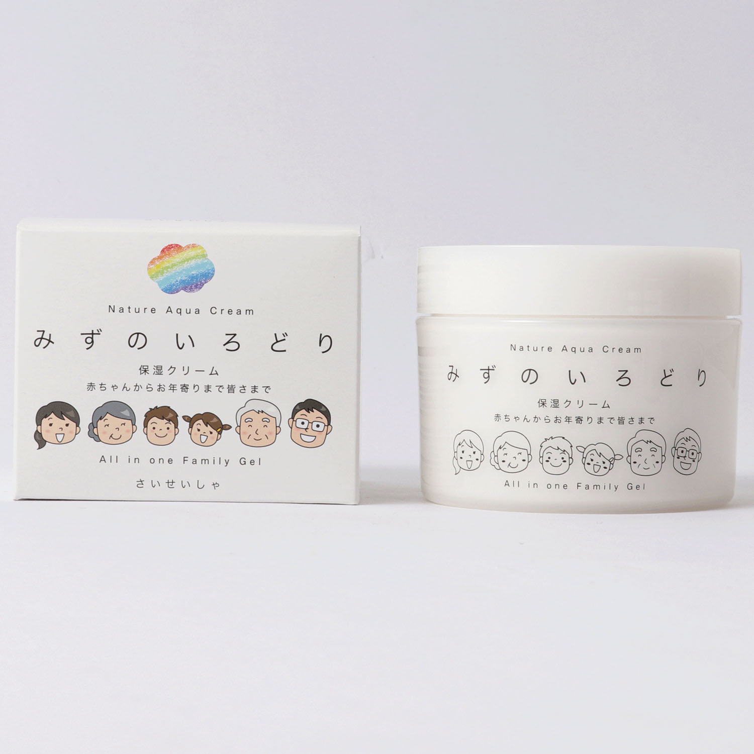 ナチュールアクアクリーム 水の彩 200g - 画像1