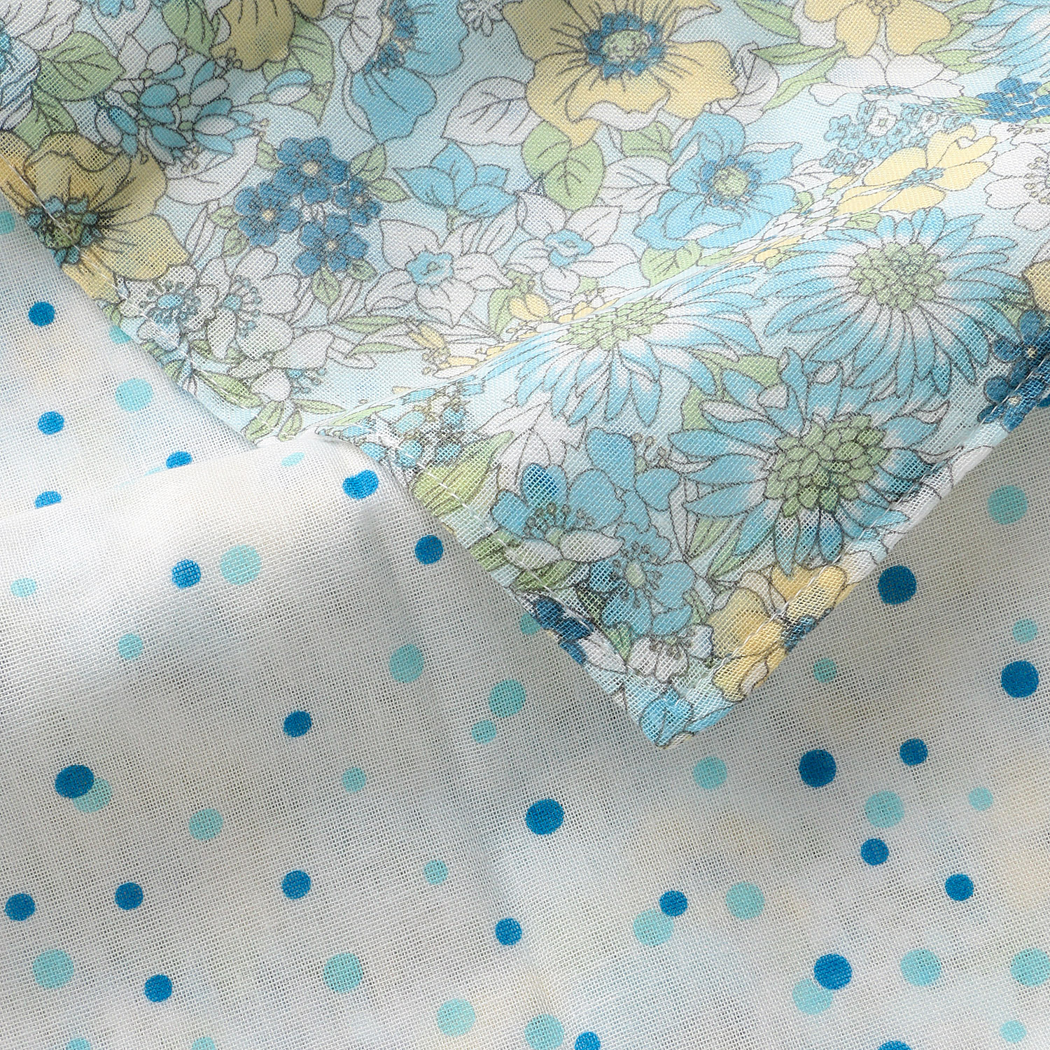 ウォーキングガーゼ UV加工 マルチ花柄 - 画像5