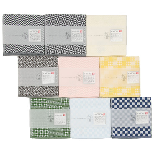 わた音 紳士タオルハンカチ - 画像1