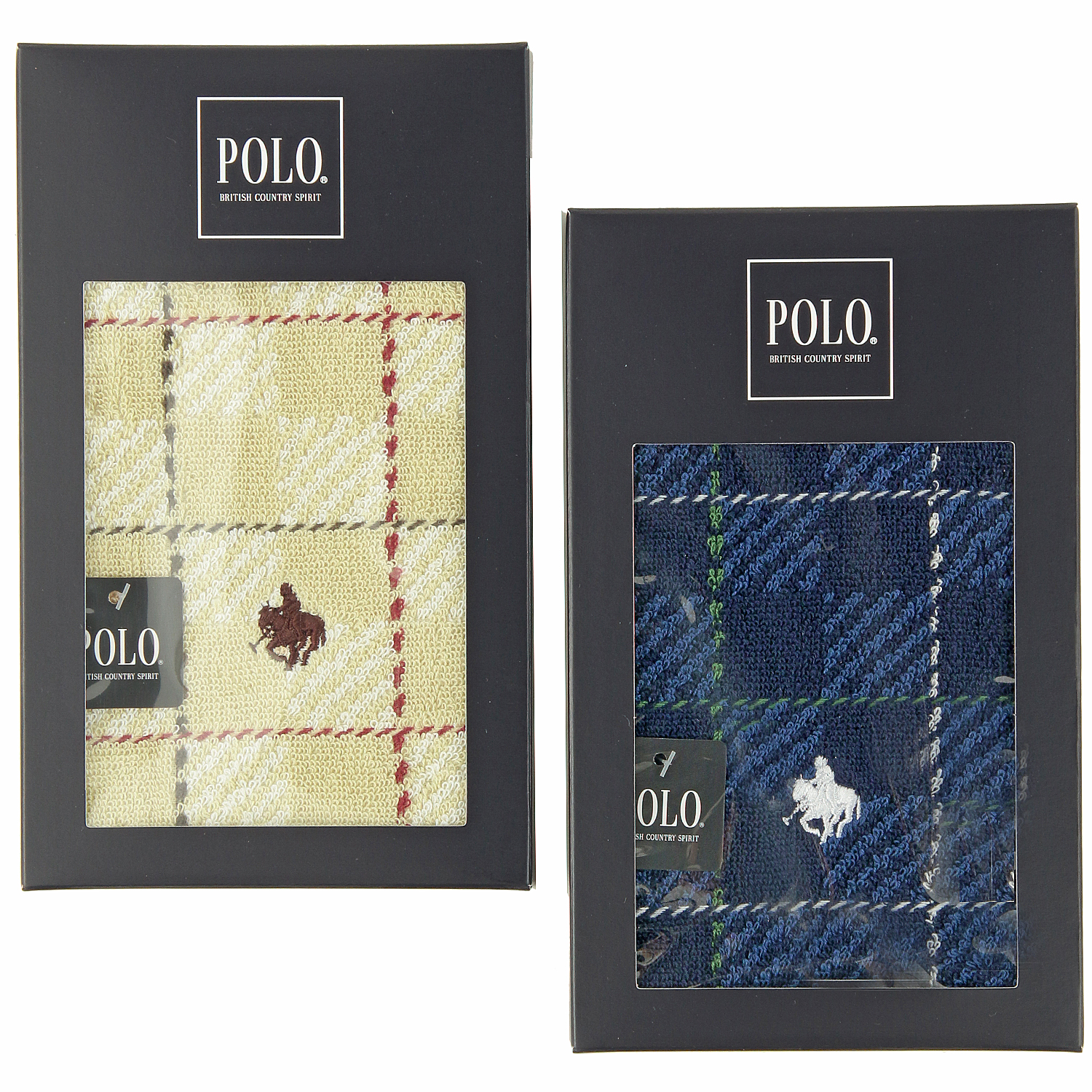 POLO タオルハンカチ 箱入りギフト