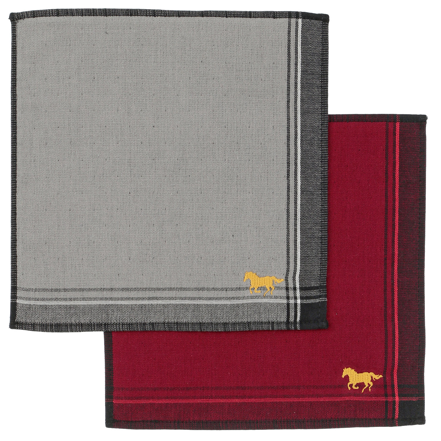 ミニタオル紳士 パイルガーゼ 馬