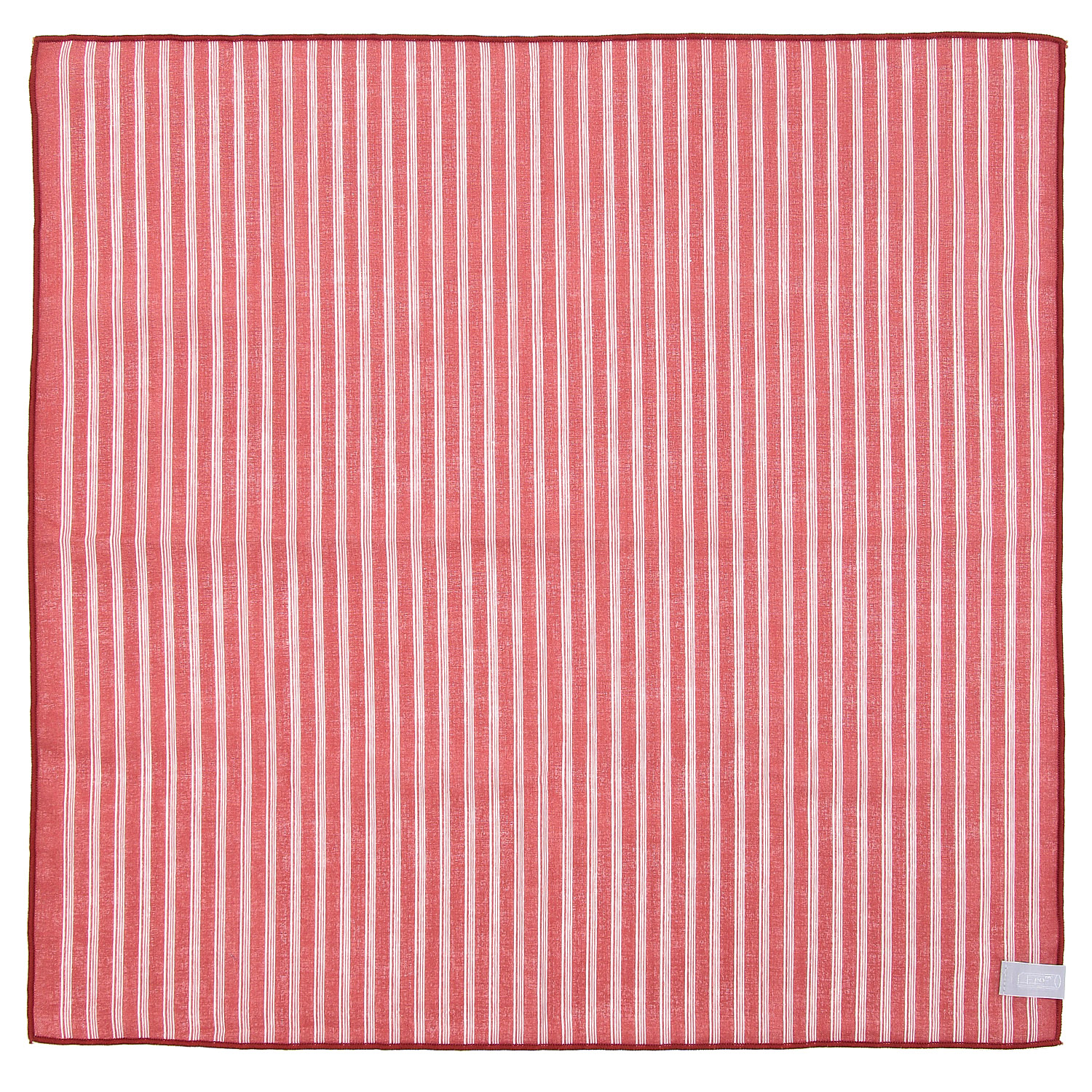 コットン ストライプハンカチwithギフトBOX - 画像2