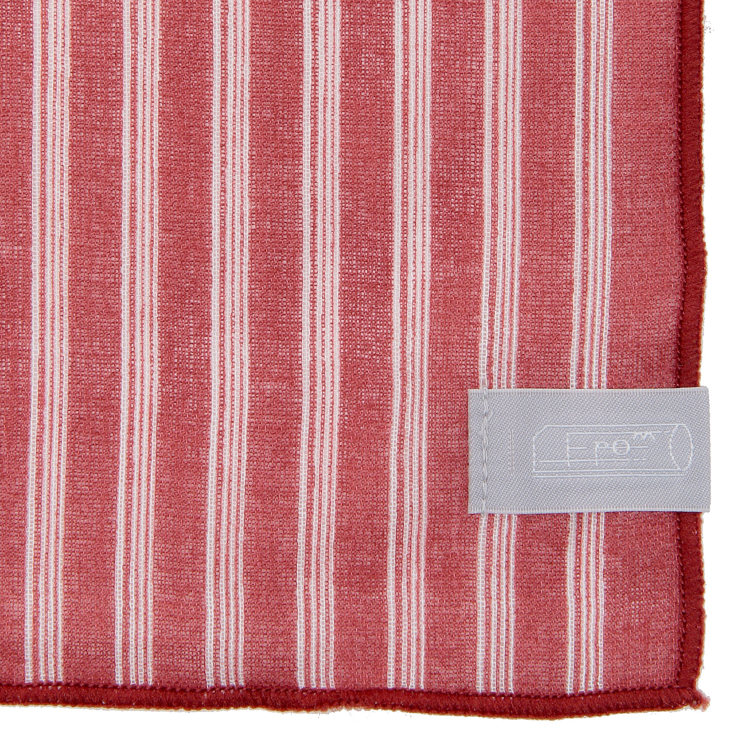 コットン ストライプハンカチwithギフトBOX - 画像3