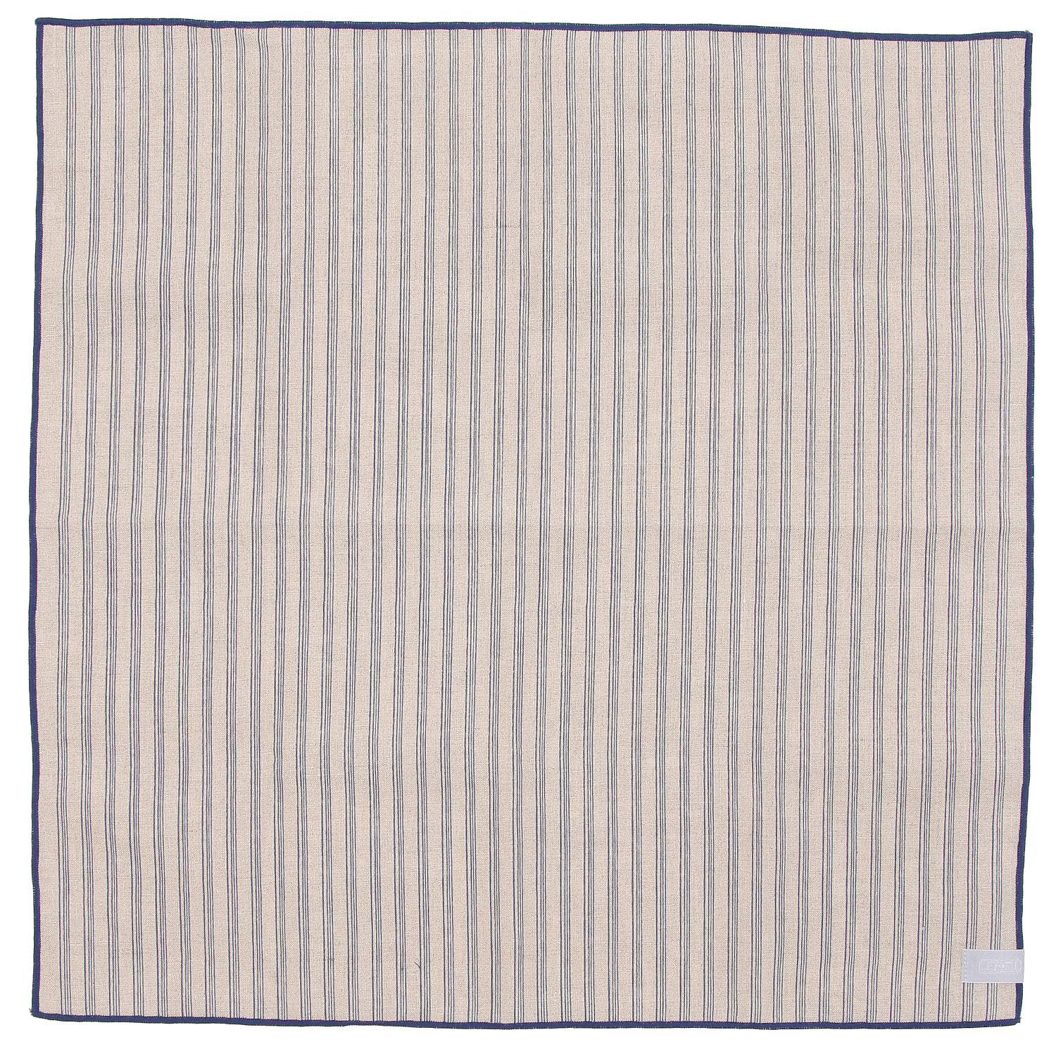 リネンピンストライプハンカチwithギフトBOX - 画像7