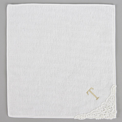 婦人 今治イニシャルタオルハンカチ - 画像12