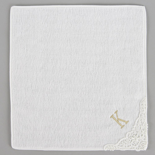 婦人 今治イニシャルタオルハンカチ - 画像7