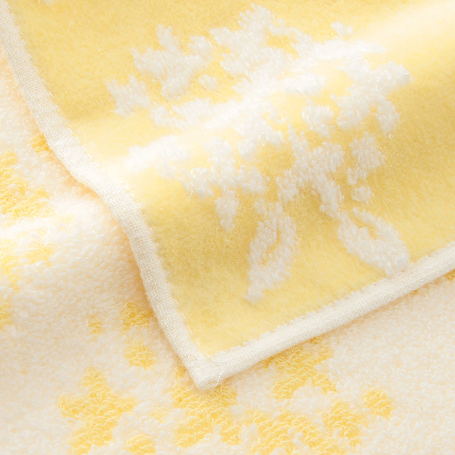 無撚糸ミニタオルハンカチ 金木犀 - 画像4