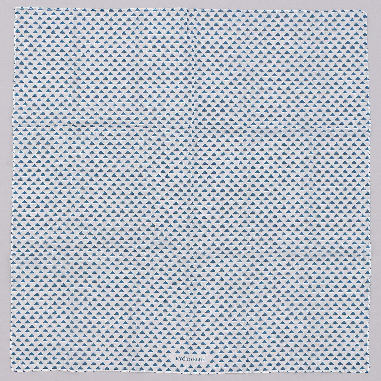 KYOTO BLUE ガーゼハンカチ - 画像3