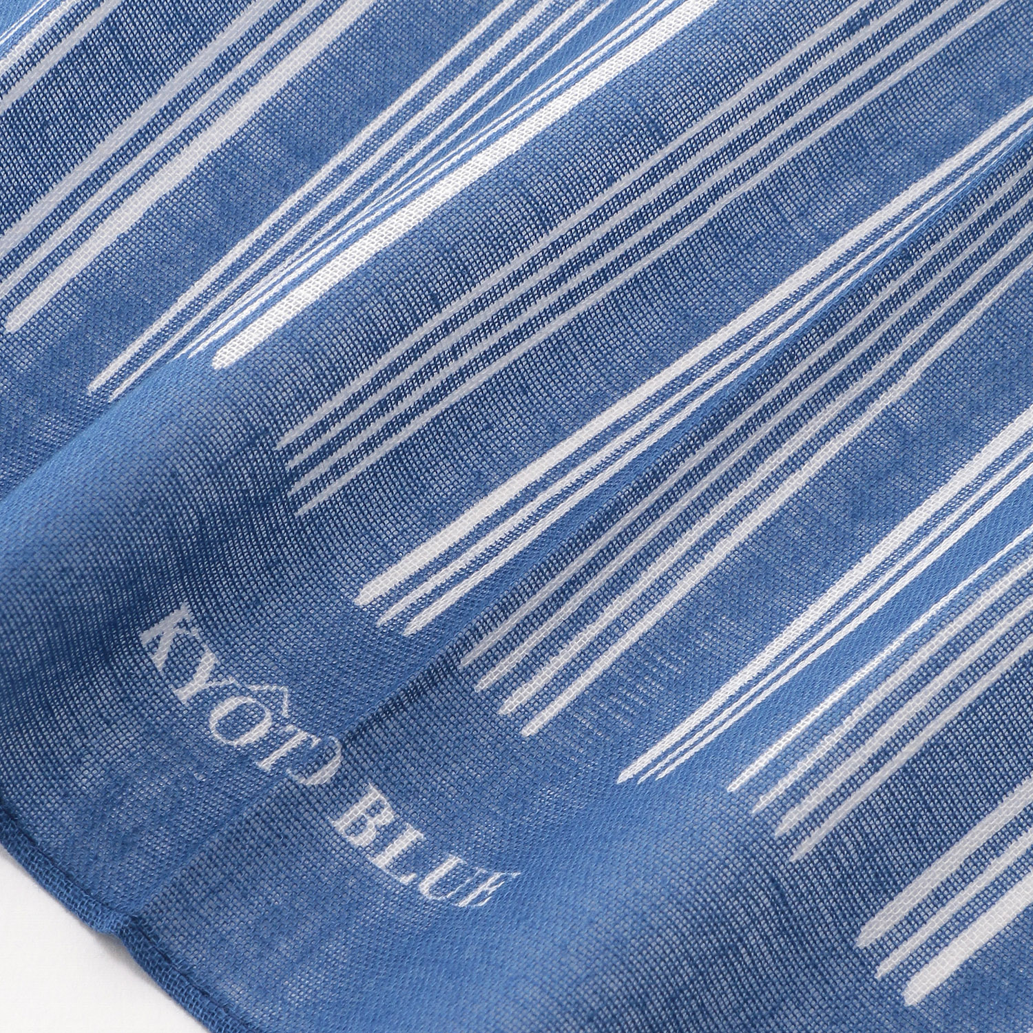 KYOTO BLUE ガーゼハンカチ - 画像6