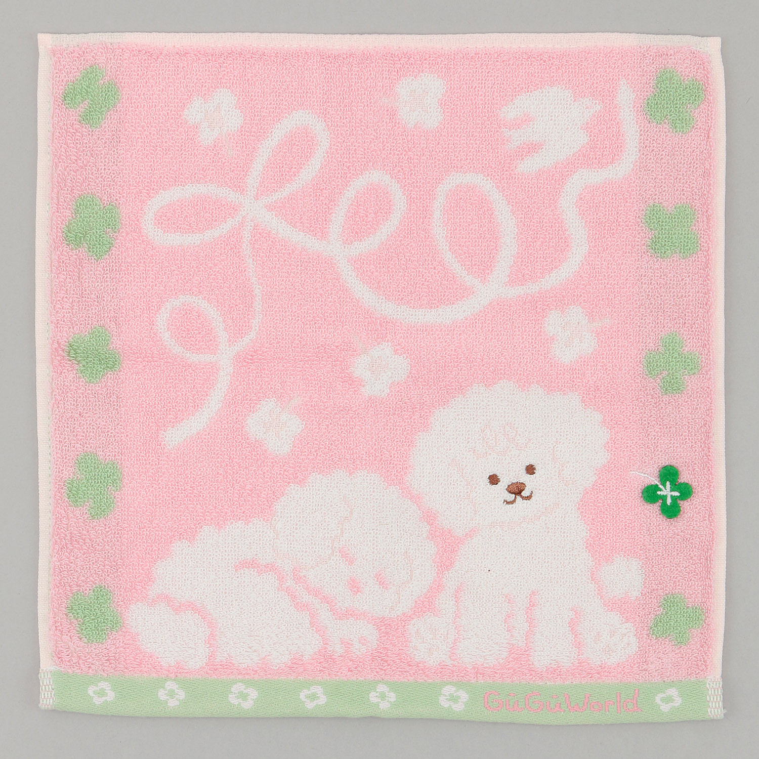 GuGuWorld タオルハンカチ トイプードル - 画像3