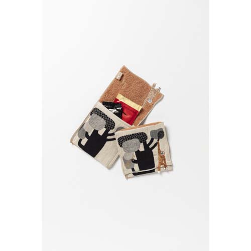 【21：次回入荷5月上旬】 moritaMiW ポーチハンカチ - 画像2