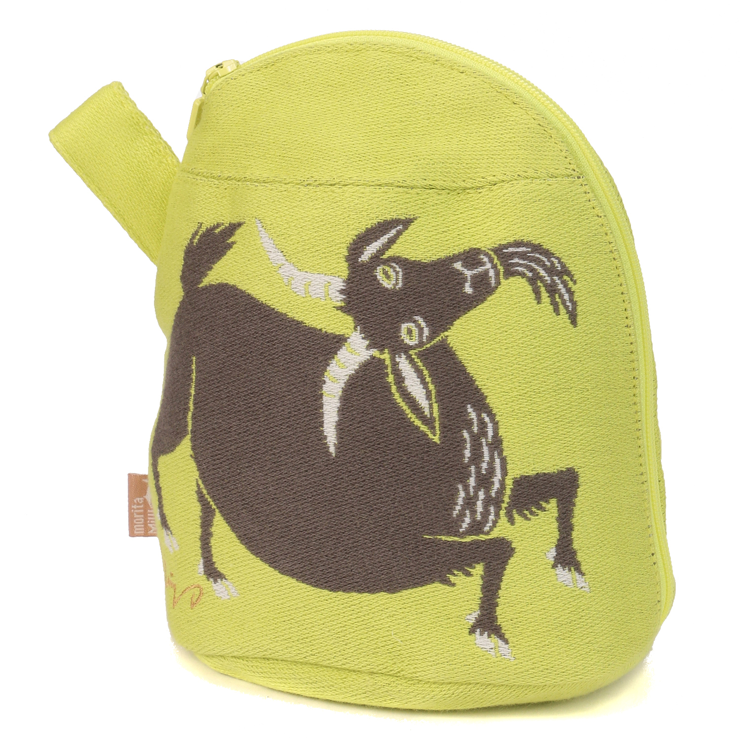 森田MiW マチ付ポーチ・ポエム付き - 画像4