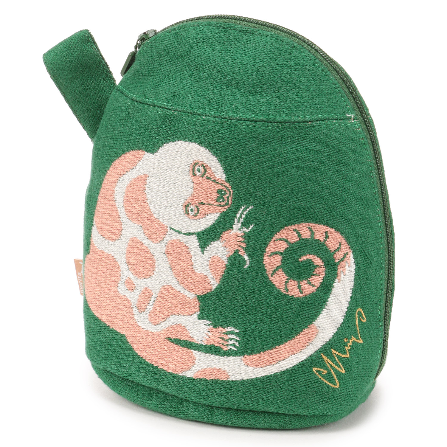 森田MiW マチ付ポーチ・ポエム付き - 画像7