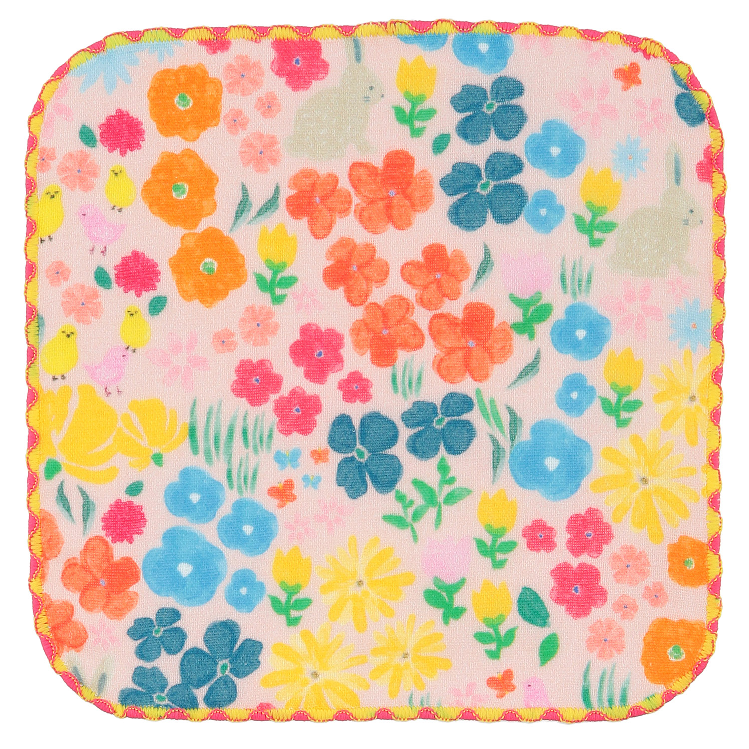 COCOWALK ミニハンカチ スプリングフラワー - 画像2