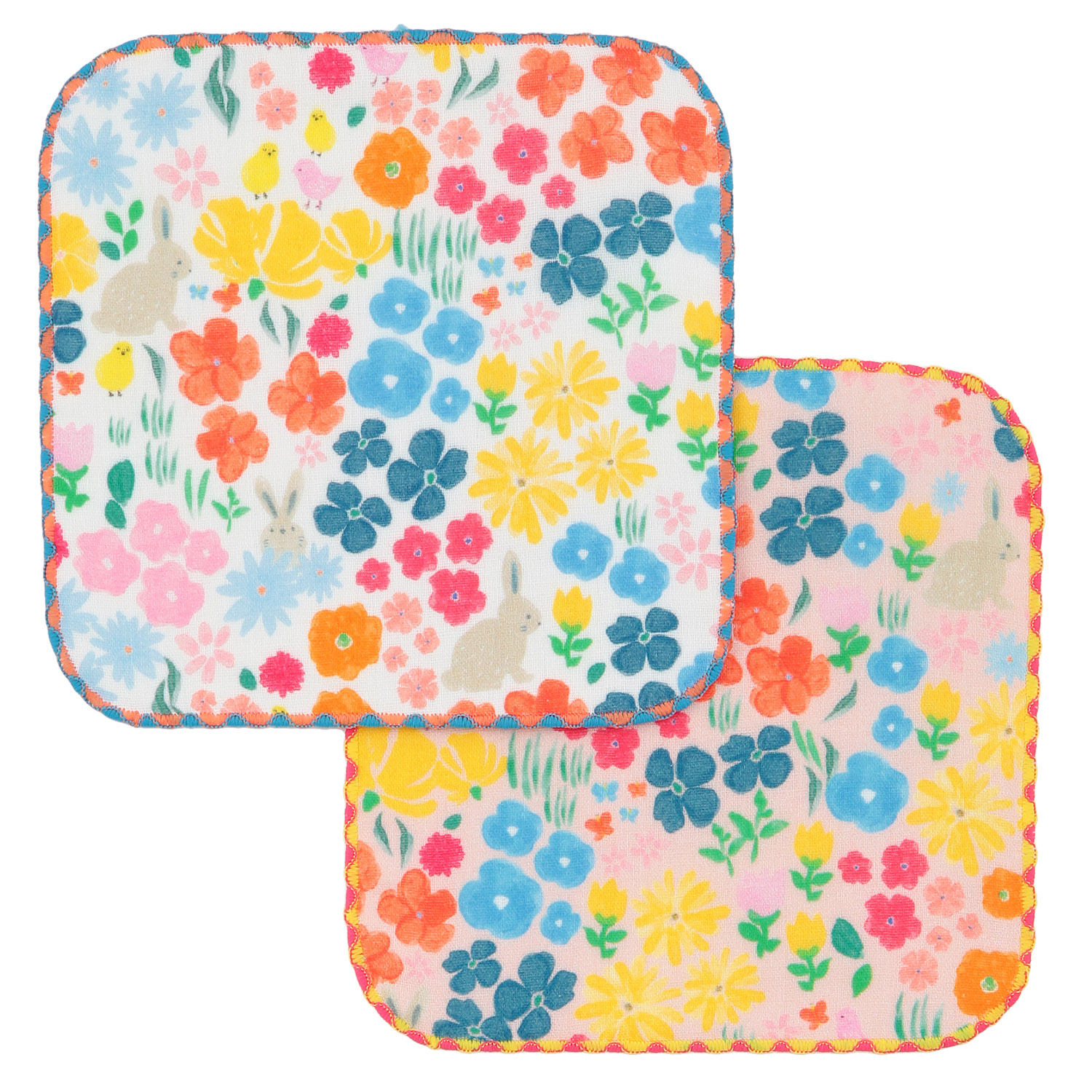 COCOWALK ミニハンカチ スプリングフラワー