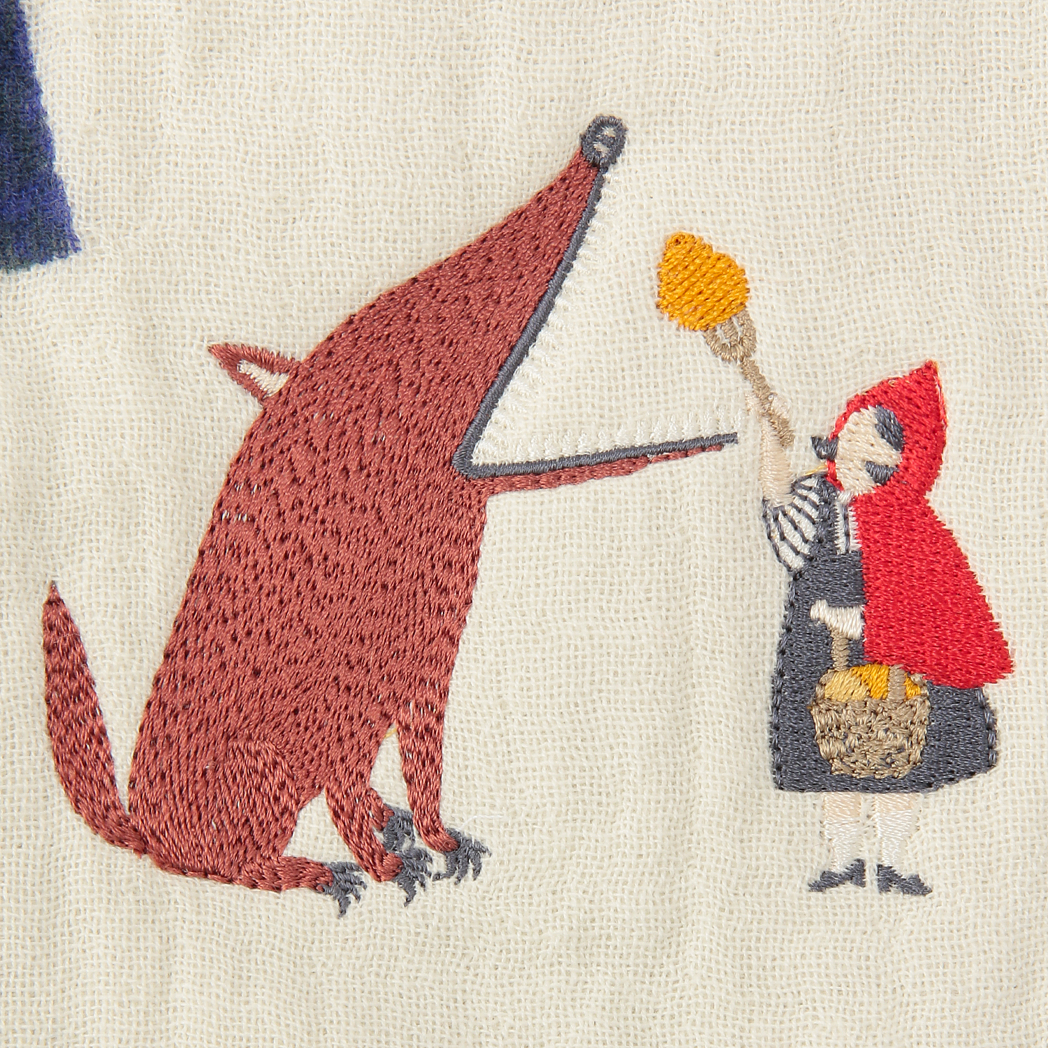 morita MiW フェイスタオル オオカミと赤ずきんの話 - 画像2