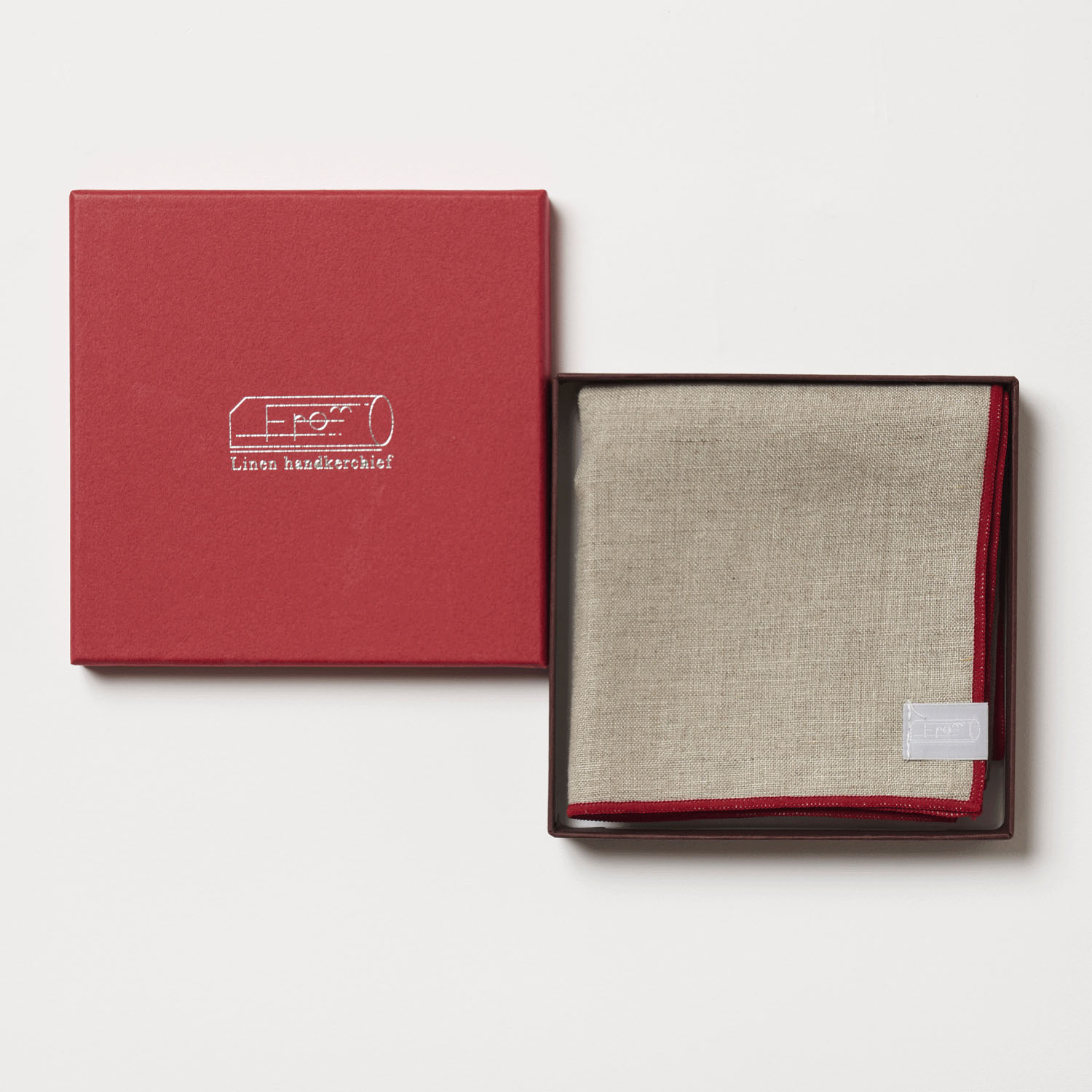 リネンハンカチwithギフトBOX - 画像3