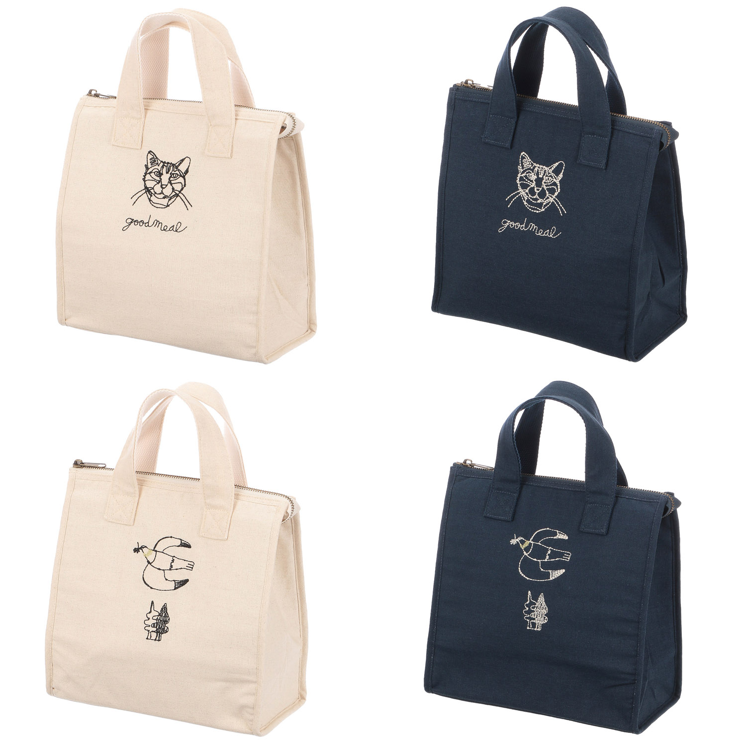 ＋HAyU fabric  ランチバッグ - 画像1