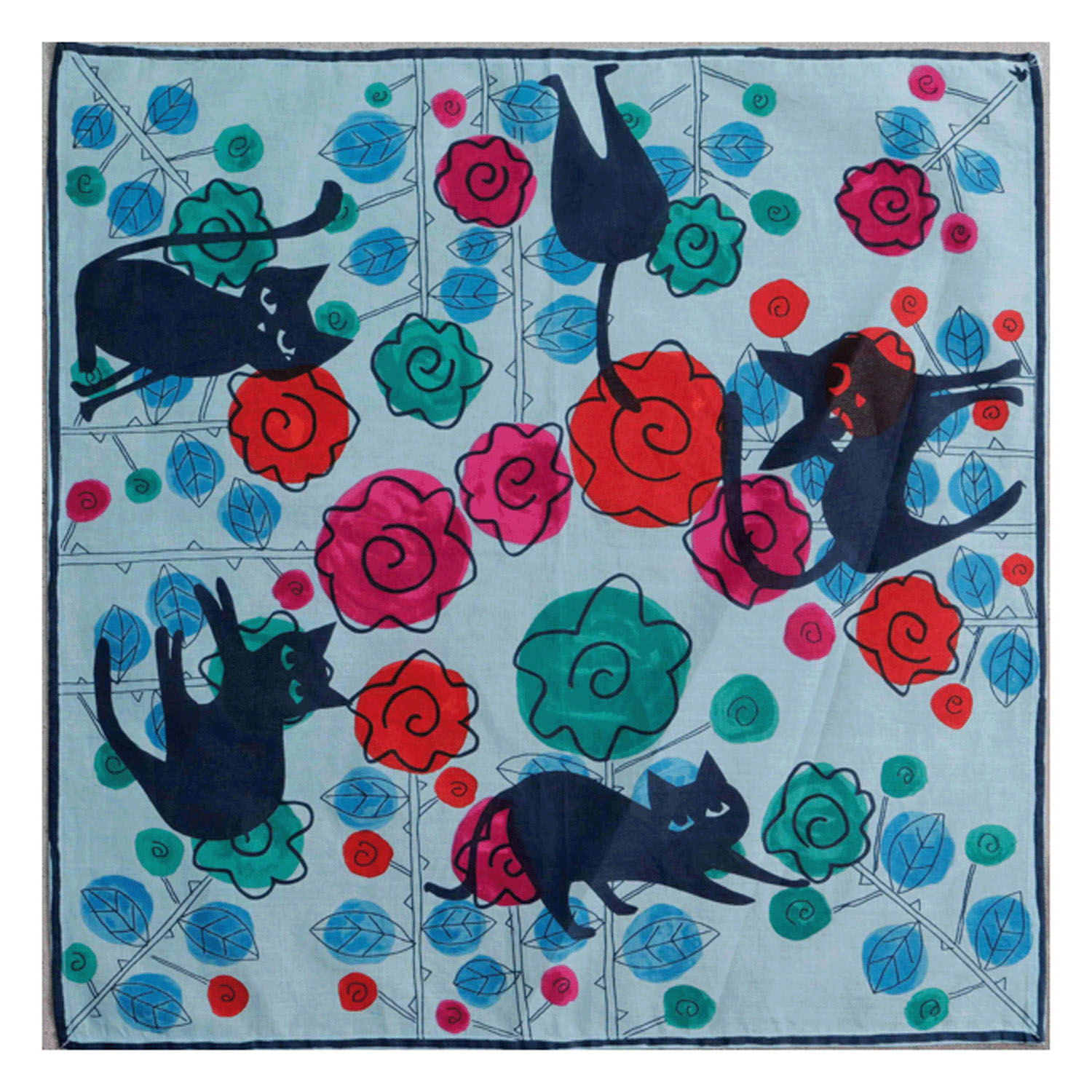 KILKI インド綿 涙のハンカチーフ KILKI インド綿 涙のハンカチーフ - 画像4