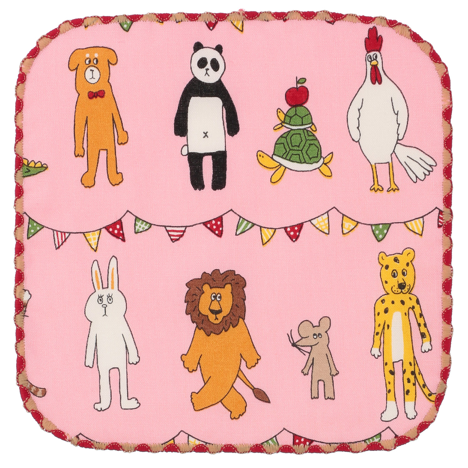 COCOWALK ミニハンカチ アニマルパーティー - 画像2