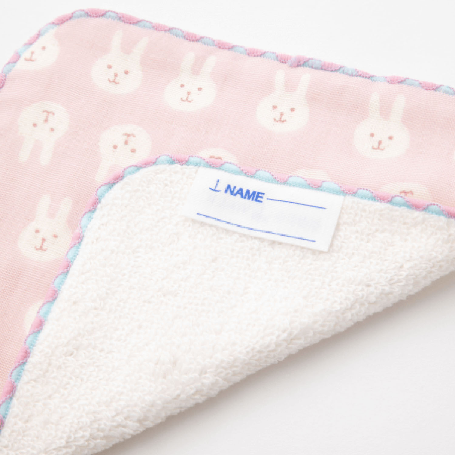 【お取り寄せ】COCOWALK ミニハンカチ ウサギ mini - 画像2