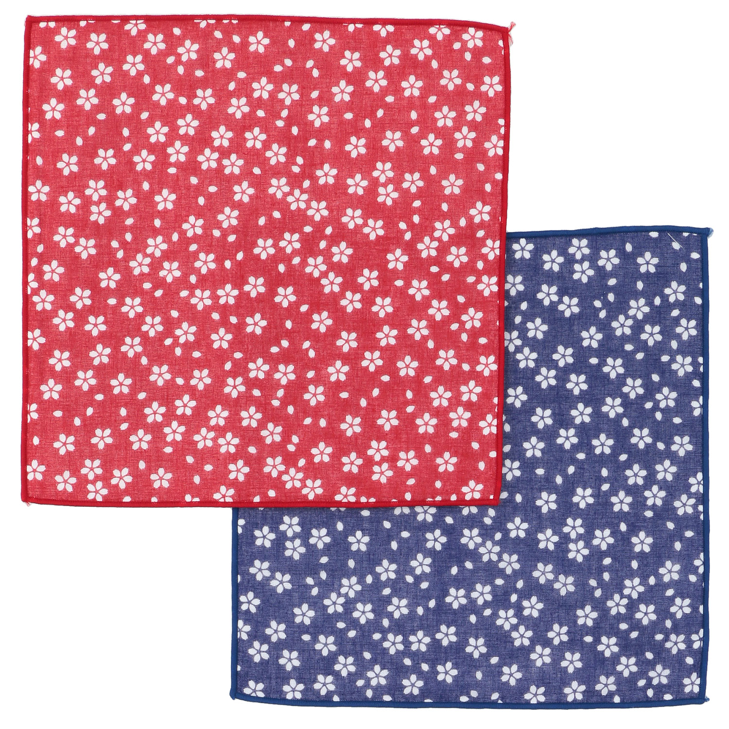 リバーシブルガーゼハンカチ 小桜