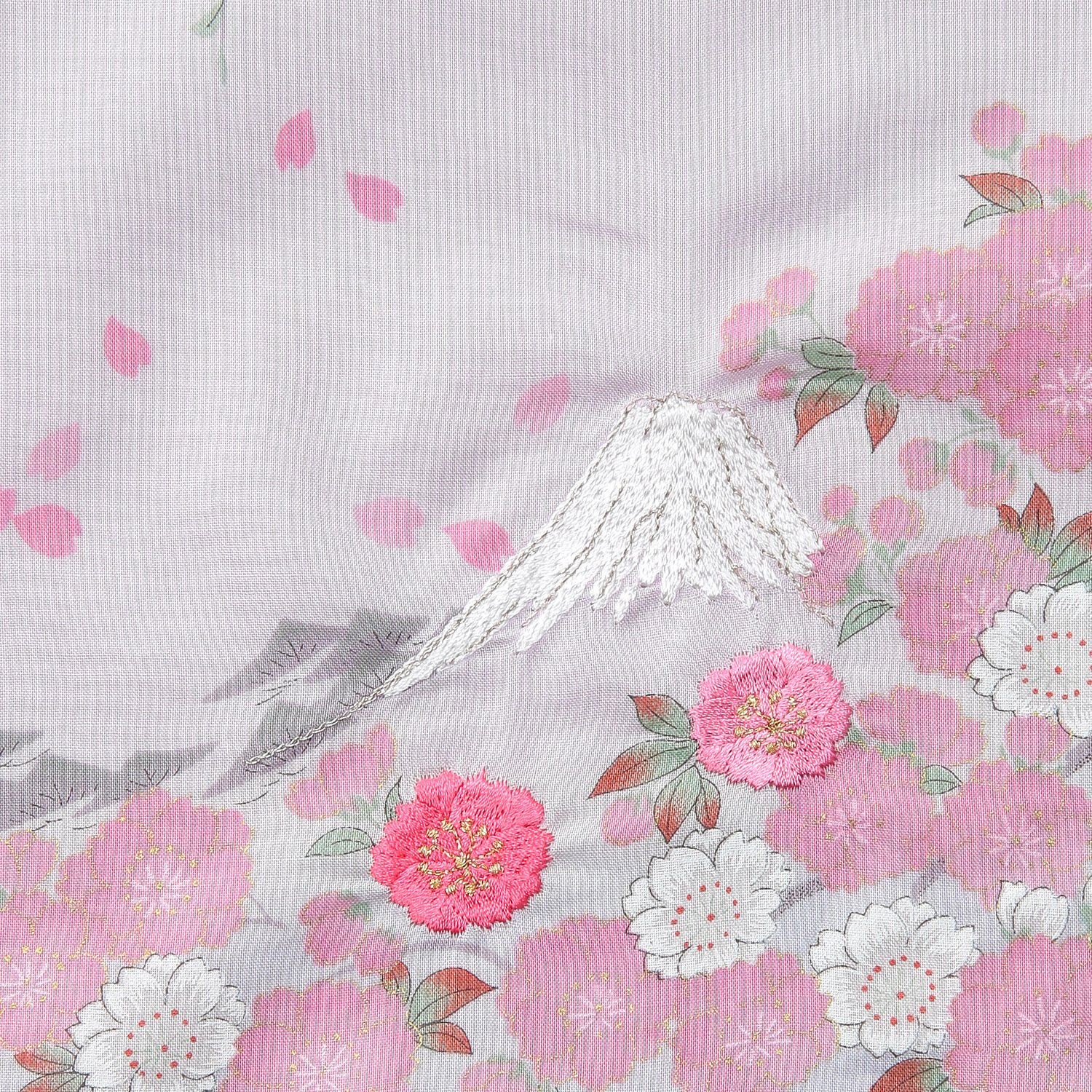 友禅刺繍 富士山 - 画像3
