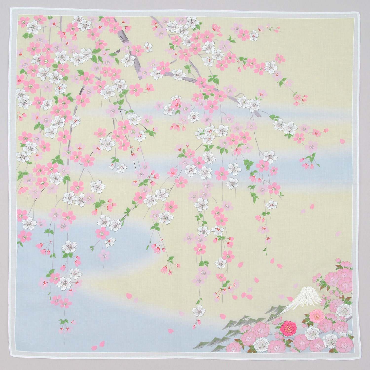 友禅刺繍 富士山 - 画像5