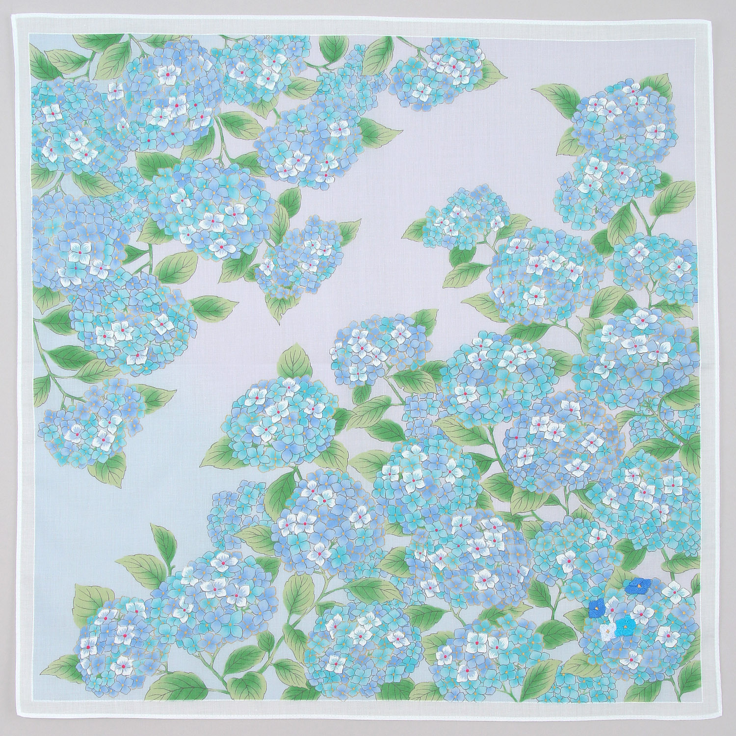 【在庫限り終了】友禅刺繍 紫陽花 - 画像3