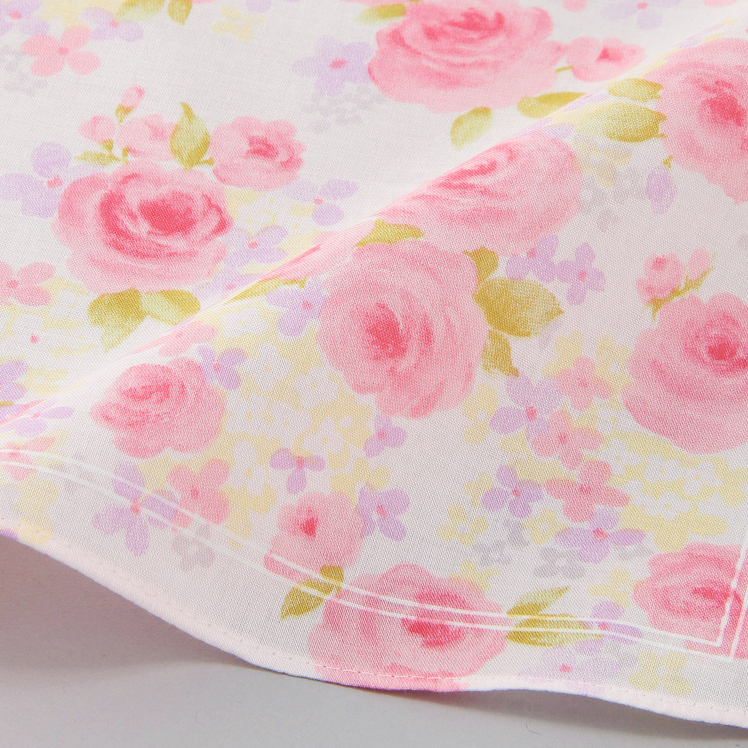 リバティフラワー婦人プリントハンカチ - 画像3