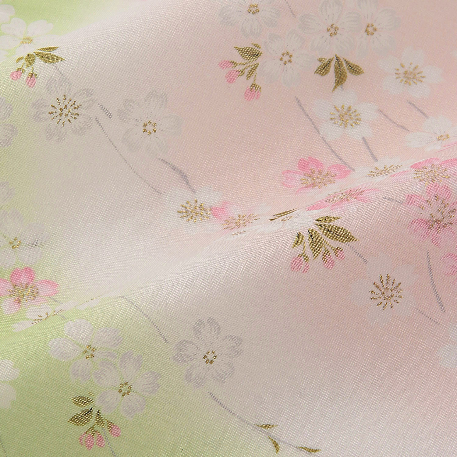 友禅刺繍 桜舞い - 画像5