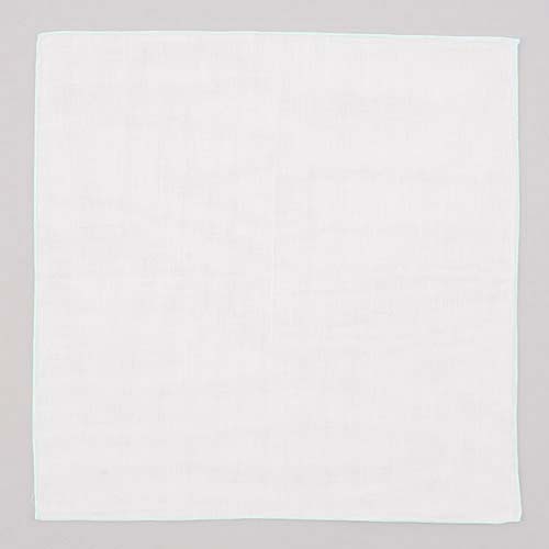 日本製ガーゼハンカチ 縁メロー 30枚セット（10枚1束×3） - 画像5